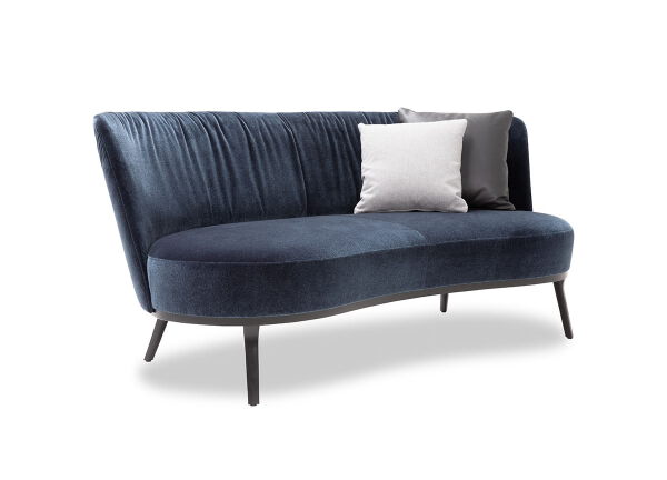 Sofa POLO COCKTAIL nierenförmig 180 cm breit