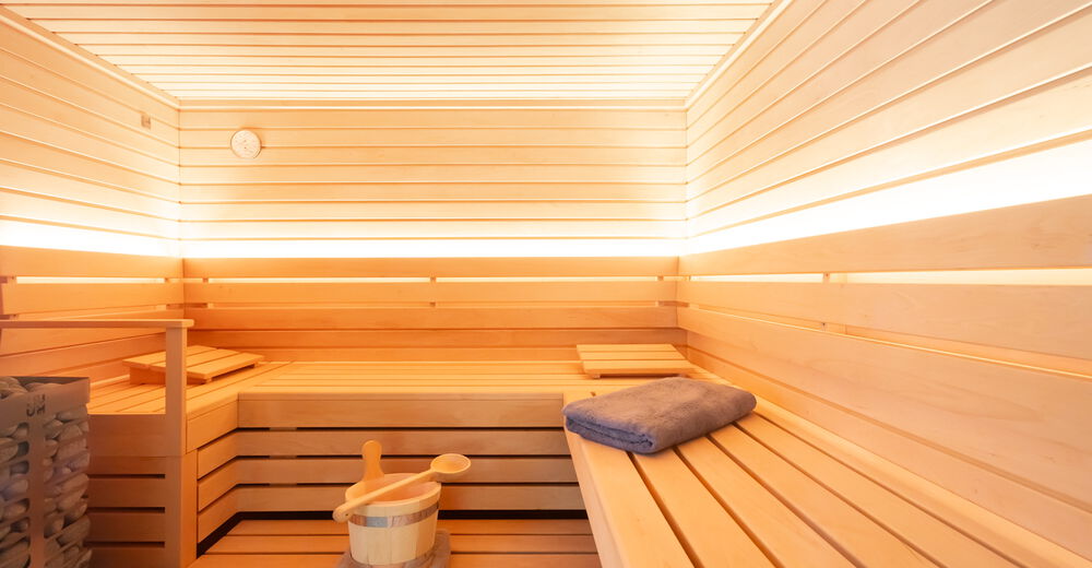 Individuelle Sauna nach Maß "Premium-Paket" mit Saunazubehör